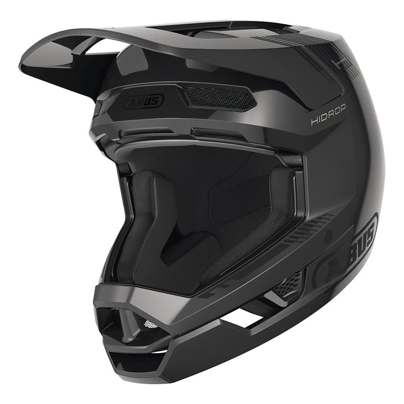 Load image into Gallery viewer, Abus HiDrop Full Face Helmet, S, 55 - 56cm, Shiny Black
