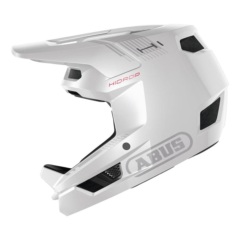 Load image into Gallery viewer, Abus HiDrop Full Face Helmet, L, 59 - 60cm, Shiny White
