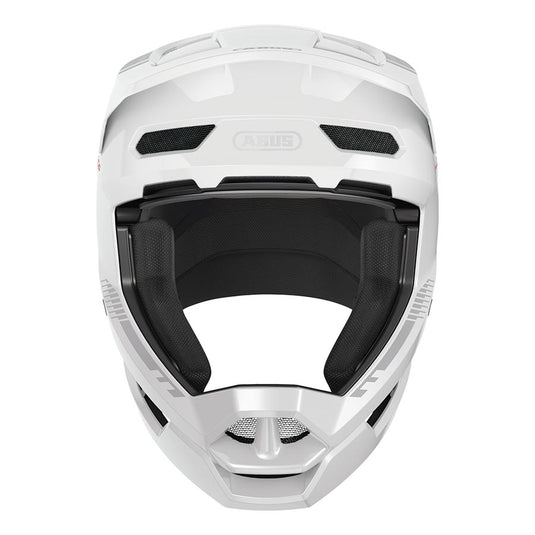 Abus HiDrop Full Face Helmet, L, 59 - 60cm, Shiny White