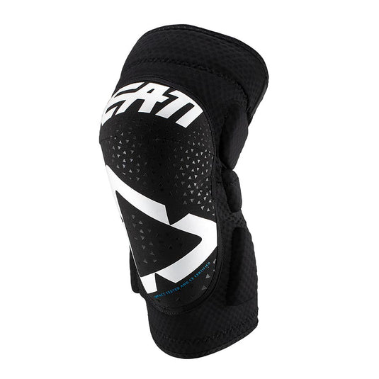 Leatt 3DF 5.0 Jr Knee Guard Youth, White/Black, M, Pair