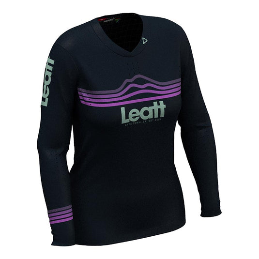 Leatt MTB Gravity 4.0 Women Jersey, Black, M