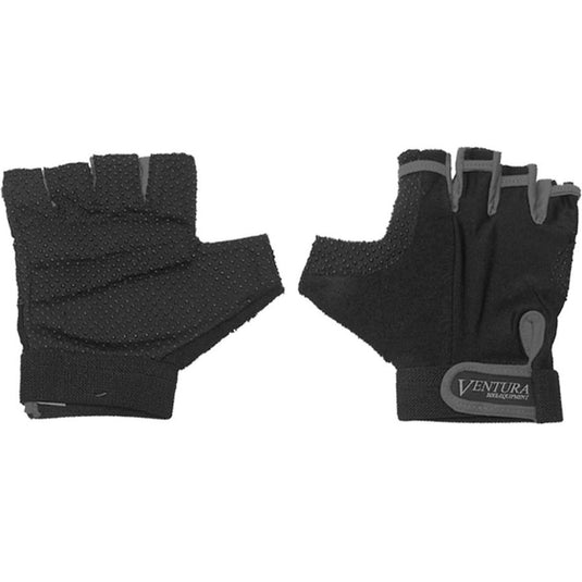 Ventura Touch Gloves Short Finger Gloves, Gray, M, Pair