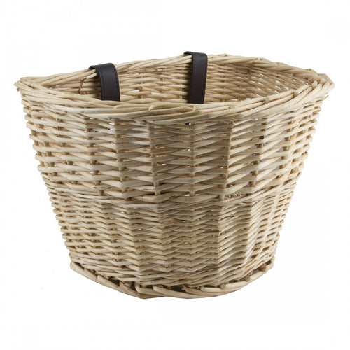 Sunlite-Classic-Willow-Basket-Basket-Brown-Willow-BSKT0253-Bicycle-Baskets