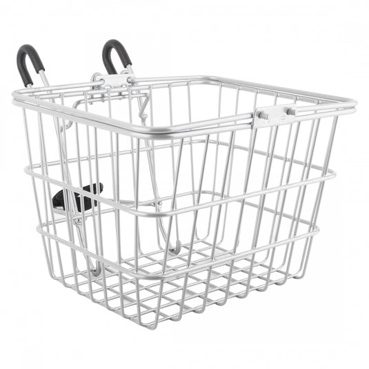 Sunlite-Mini-Lift-Off-Basket-Basket-Silver-Steel-BSKT0268-Bicycle-Baskets