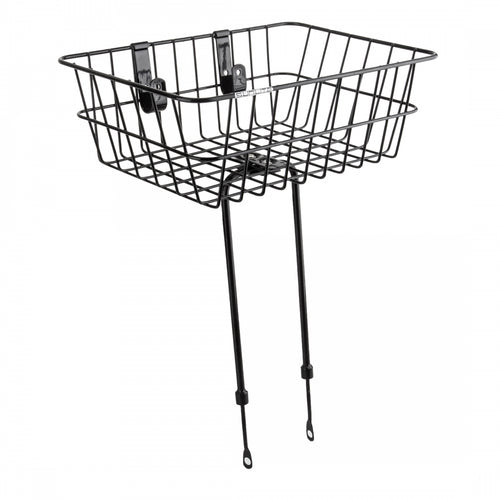 Sunlite-Medium-Basket-Basket-Black-Steel-BSKT0275-Bicycle-Baskets