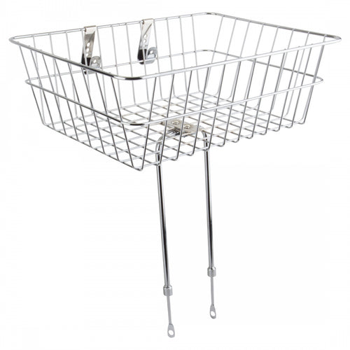 Sunlite-Large-Basket-Basket-Silver-Steel-BSKT0278-Bicycle-Baskets