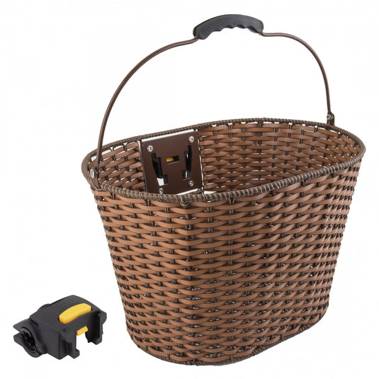 Sunlite-Deluxe-Rattan-Basket-QR-Basket-Brown-Rattan-BSKT0281-Bicycle-Baskets