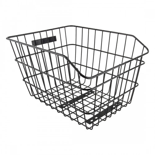 Sunlite-Rack-Top-Wire-Basket-Black-Steel-BSKT0304-Bicycle-Baskets