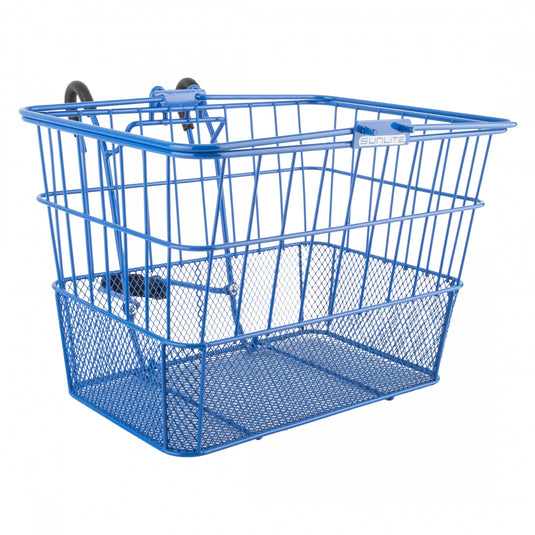 Sunlite-Standard-Mesh-Bottom-Lift-Off-Basket-Blue-Steel-BSKT0313-Bicycle-Baskets