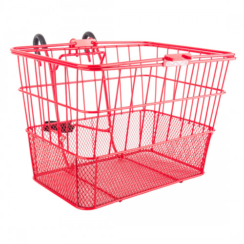 Sunlite-Standard-Mesh-Bottom-Lift-Off-Basket-Red-Steel-BSKT0315-Bicycle-Baskets