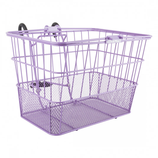 Sunlite-Standard-Mesh-Bottom-Lift-Off-Basket-Purple-Steel-BSKT0317-Bicycle-Baskets