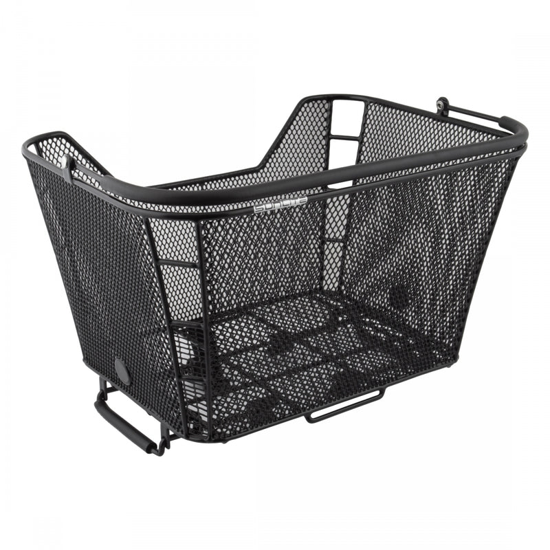 Load image into Gallery viewer, Sunlite-Rack-Top-Mesh-QR-Basket-Black-Steel-BSKT0320-Bicycle-Baskets
