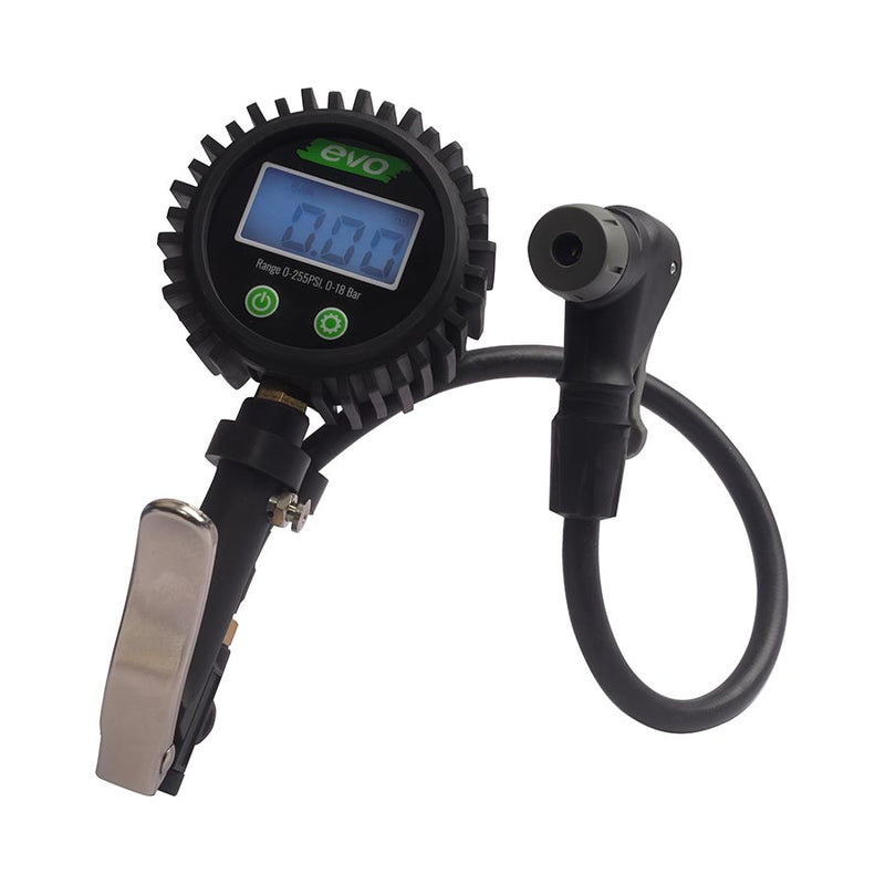 Load image into Gallery viewer, EVO DSI-1 Shop Inflator Pressure Gauge, Presta, Schrader
