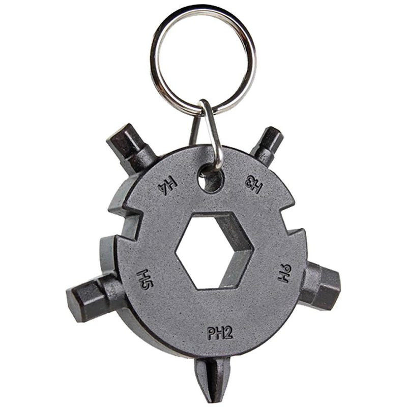 Load image into Gallery viewer, Super-B TB-FD08 9 in 1 Rudder keychain
