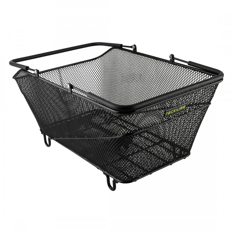 Load image into Gallery viewer, Racktime Baskit Trunk Basket Black Steel/Vinyl 20.1x11.8x7.9`
