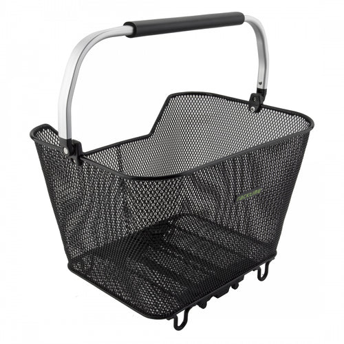 Racktime-Baskit-Deluxe-Basket-Black-Aluminum-Steel-BSKT0390-Bicycle-Baskets