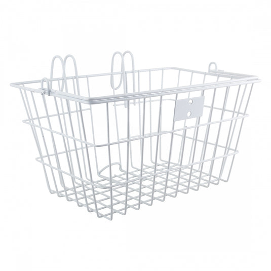 Sunlite-Lift-Off-Front-Basket-Basket-White-Steel-BSKT0401-Bicycle-Baskets