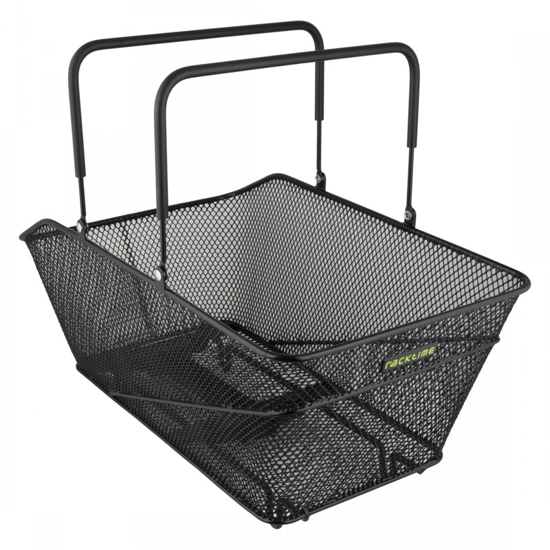 Load image into Gallery viewer, Racktime-BaskIt-Trunk-2.0-Large-Basket-Black-Steel-Vinyl-BSKT0412-Bicycle-Baskets
