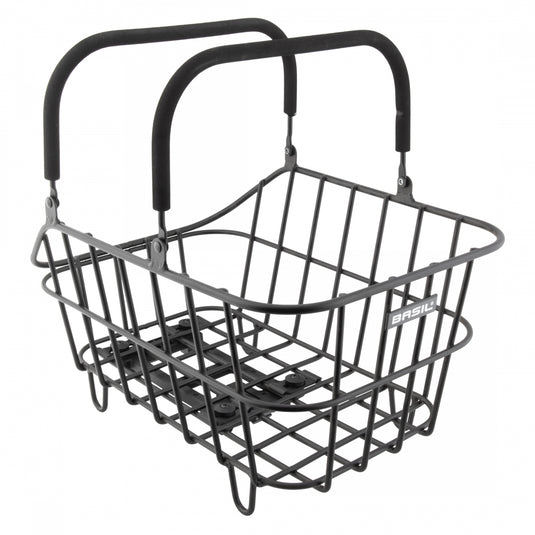 Basil-Cento-Alu-Basket-Basket-Black-Alloy-BSKT0527-Bicycle-Baskets