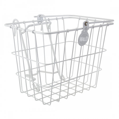 Wald-Products-Lift-Off-Front-Basket-Basket-White-Steel-BSKT0425-Bicycle-Baskets