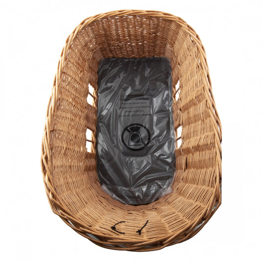 Basil Pasja Dog Basket L Brown Wicker 19.8x14.2x14.6`