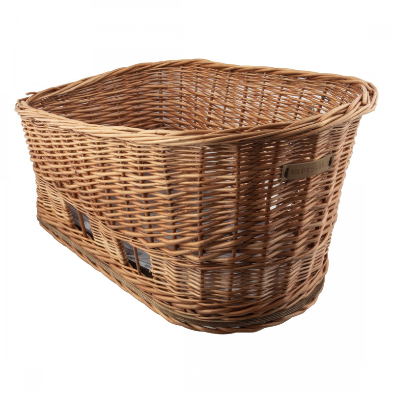 Load image into Gallery viewer, Basil-Pasja-Dog-Basket-L-Basket-Brown-Wicker-BSKT0506-Bicycle-Baskets
