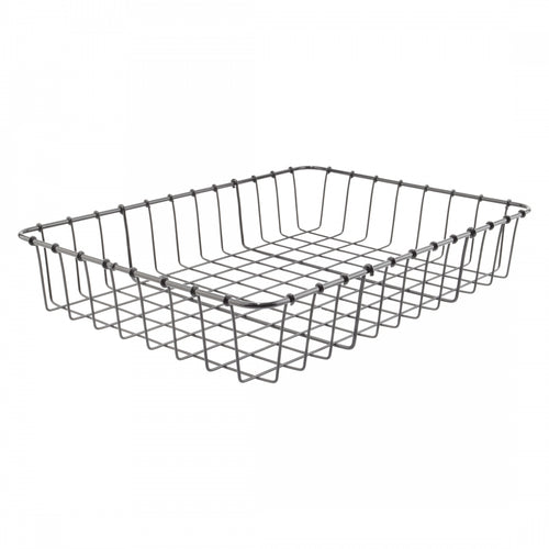 Wald-Products-No-Hardware-Basket-Basket-Black-Steel-BSKT0648-Bicycle-Baskets