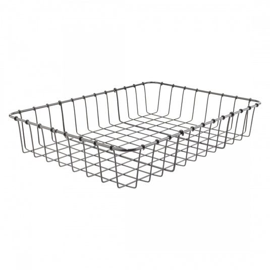 Wald-Products-No-Hardware-Basket-Basket-Black-Steel-BSKT0648-Bicycle-Baskets