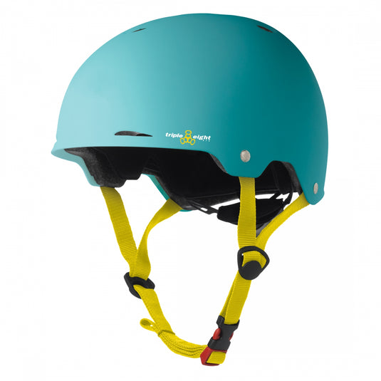 Triple-Eight-Gotham-Dual-Certified-Large-X-Large-23.2-to-24inch-(59-to-61-cm)-Half-Face-Fit-Dial-System-Grooved-Eps-Sweatsaver™-Fit-Pads-Blue-HLMT2592-Bicycle-Helmets