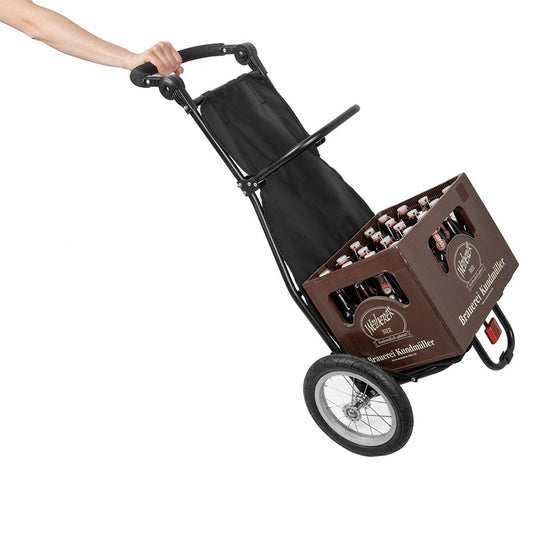 M-Wave Stalwart Shop 2 Bike Shopping Bag Trailer