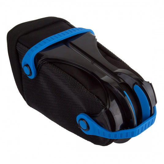 Clean Motion Pelikan SMS Bag Black/Blue Silicone Straps