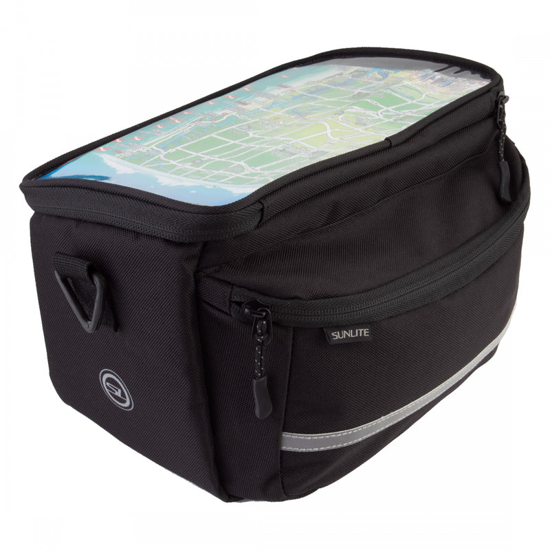 Load image into Gallery viewer, Sunlite-Handlebar-Map-Bag-Handlebar-Bag-HDBG0055
