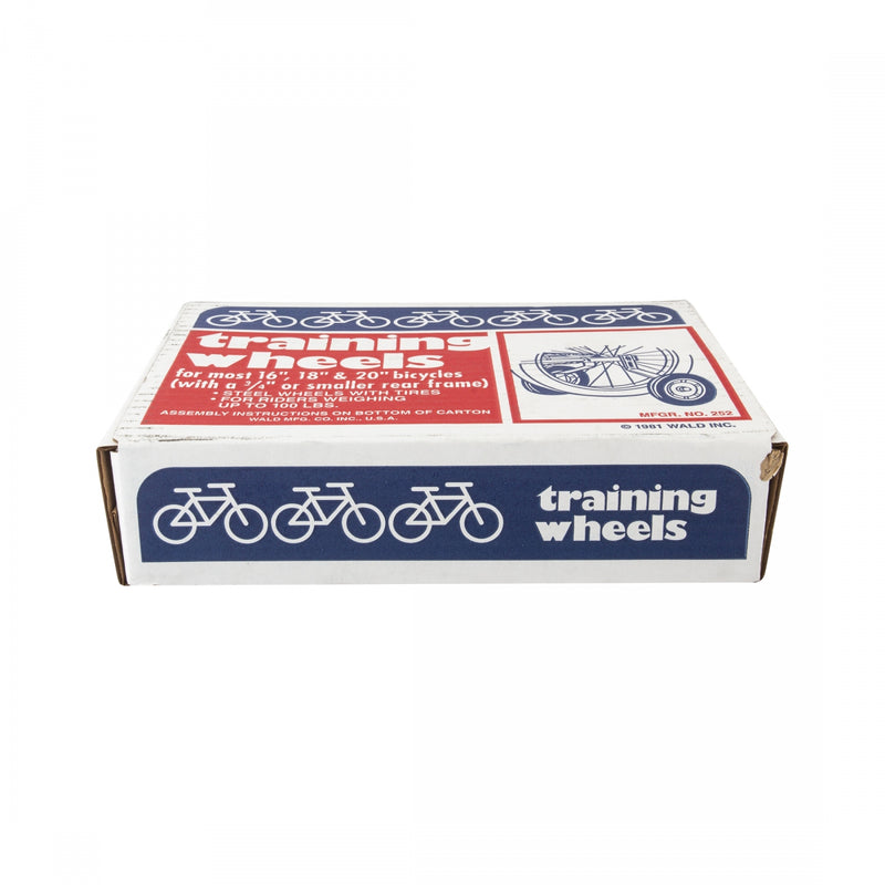 Load image into Gallery viewer, Wald Products #252 Training Wheels 16`-20in Silver
