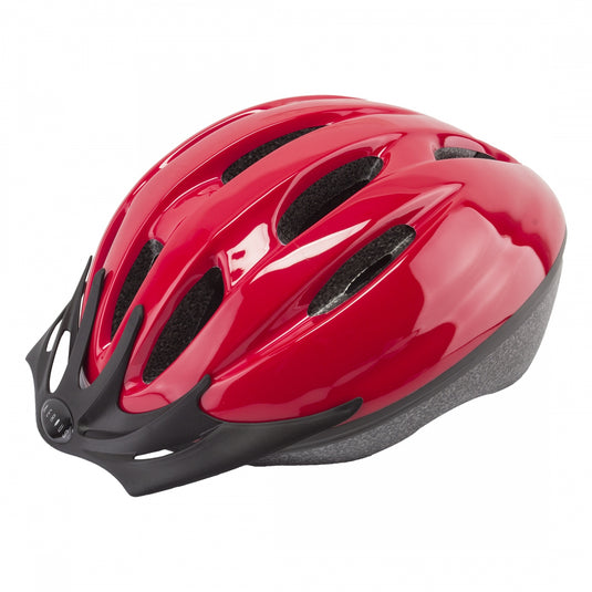 Aerius-V10-Medium-Large-22-3-4-to-24-1-2inch-(58-to-62-cm)-Half-Face-Visor-Adjustable-Fitting-Reflector-Red-HLMT2644-Bicycle-Helmets