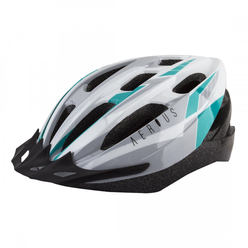 Load image into Gallery viewer, Aerius-V19-Sport-Small-Medium-21-1-4-to-22-3-4inch-(54-to-58-cm)-Half-Face-Head-Lock-Retention-System-Detachable-Visor-Removable-Washable-Pad-System-Green-HLMT2689-Bicycle-Helmets
