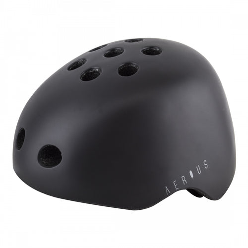 Aerius-Crow-Small-19-3-4-to-21-1-4inch-(50-to-54-cm)-Half-Face-Head-Lock-Retention-System-Removable-Washable-Pad-System-Black-Grey-HLMT2694-Bicycle-Helmets