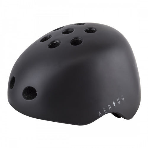 Aerius-Crow-Large-22-3-4-to-24-1-2inch-(58-to-62-cm)-Half-Face-Head-Lock-Retention-System-Removable-Washable-Pad-System-Black-Grey-HLMT2696-Bicycle-Helmets