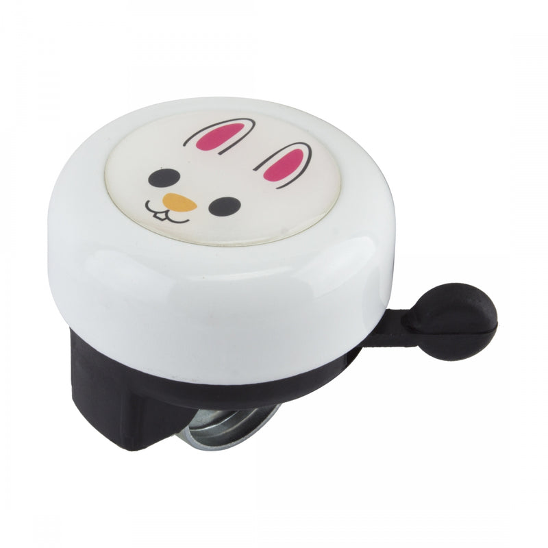 Load image into Gallery viewer, Sunlite 54mm Alloy Ringer Bell Bunny White Lever
