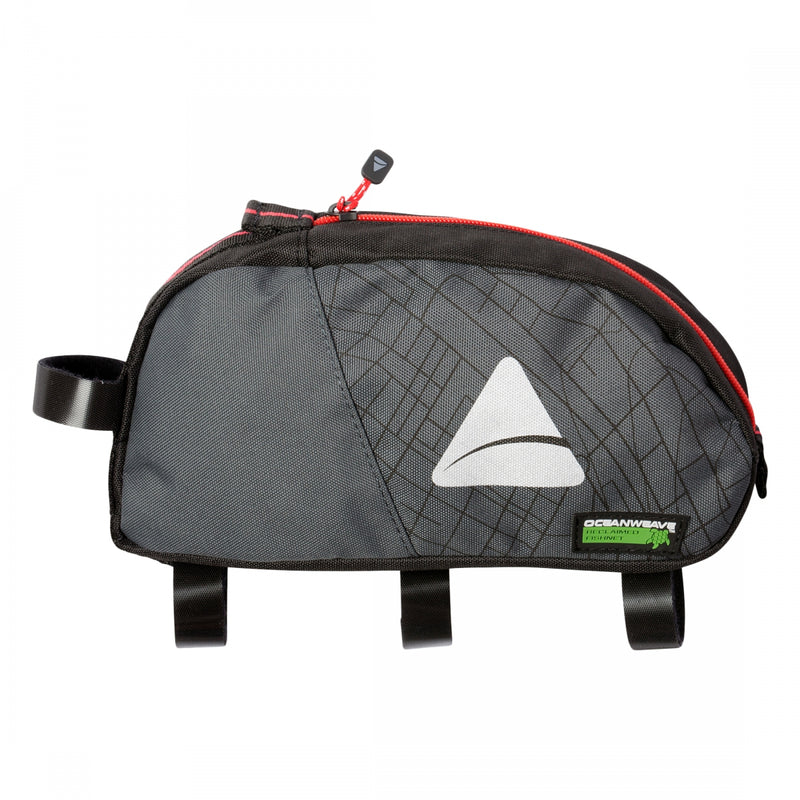 Load image into Gallery viewer, Axiom Seymour Oceanweave P2.0 PodPack Black Gray Water Resistant Bike Pack Bag
