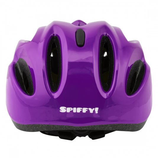 Munchkin Spiffy! Youth Helmet In-Mold Tri-Glide Dial Fit Purple Medium (54-58cm)