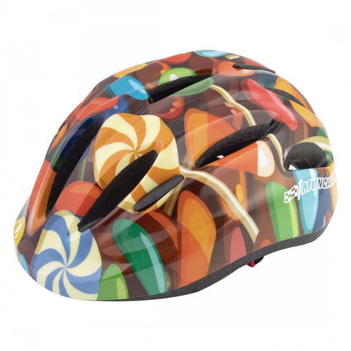 Munchkin-Munchkin-Spiffy!-Helmet-Medium-21-1-4-to-22-4-5inch-(54-to-58-cm)-Half-Face-Dial-Adjust-Fit-System-Adjustable-Fitting-Washable-Heat-Sealed-Pads-Candy-HLMT2733-Bicycle-Helmets