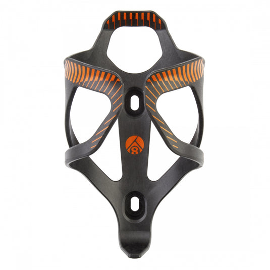 Origin8 Carbon Composite Klutch Cage Black/Orange | Standard Braze-On Mount