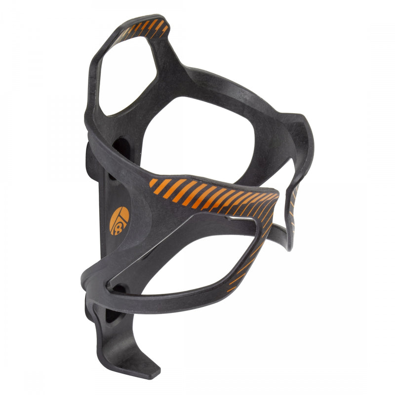 Load image into Gallery viewer, Origin8 Carbon Composite Klutch Cage Black/Orange | Standard Braze-On Mount
