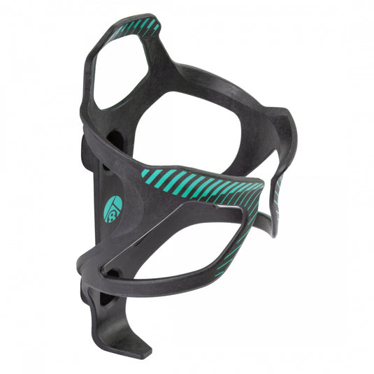 Origin8 Carbon Composite Klutch Cage Black/Celeste | Standard Braze-On Mount