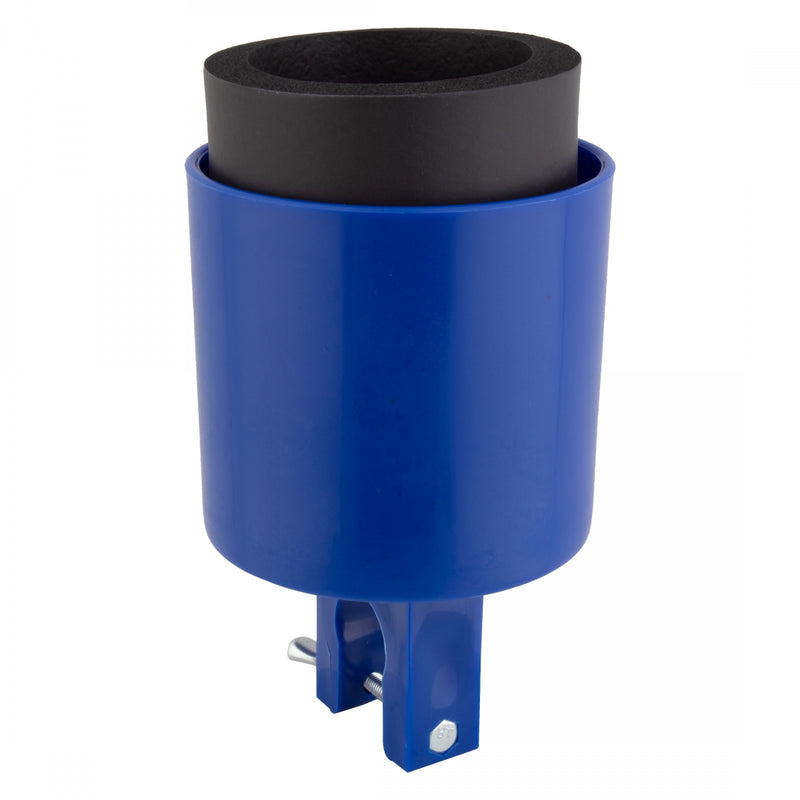 Load image into Gallery viewer, Pure Cycles Coldie Cup Holder Cup holder Blue Clamp on
