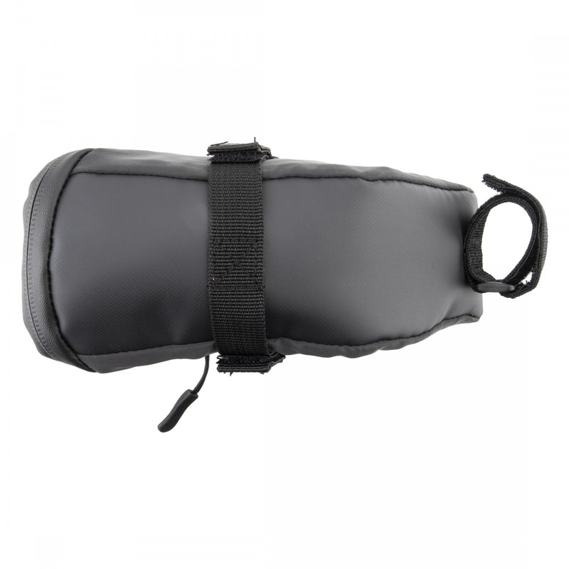 Load image into Gallery viewer, Black Point All-Day Saddle Bag Black 7x3.5x3.5in Velcro Straps
