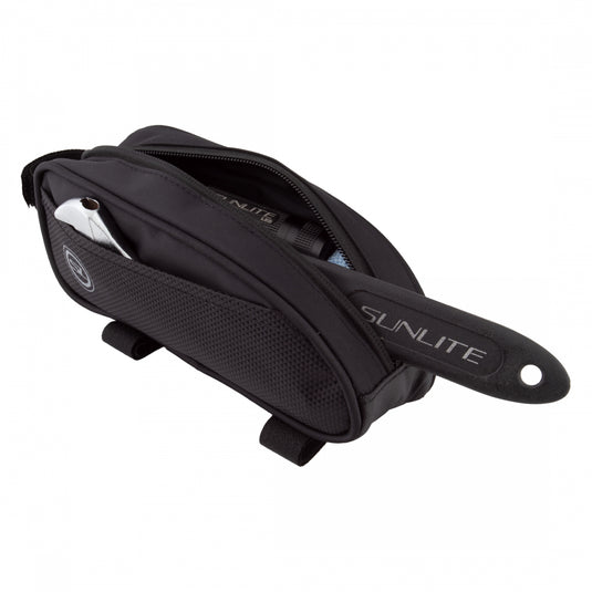 Sunlite EpicTour Top Tube Black 8.62x3.9x2.25in Velcro Straps