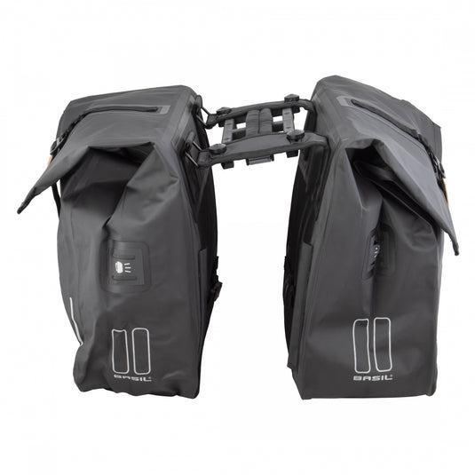 Basil Urban Dry MIK Pannier 50L, Black