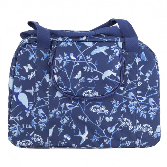 Basil Wanderlust CarryAll Pannier Bag Indigo Blue 15.4x5.1x11.8in Hook-On