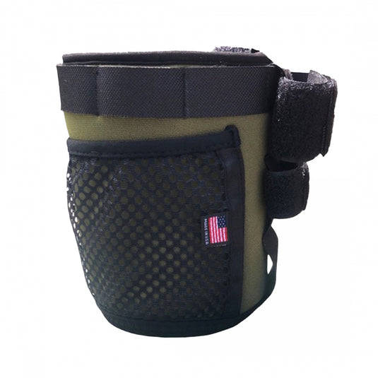 Cruiser Candy Freedom E-Bike Drink & Phone Caddy Insulated Drink Holder Olive Green Velcro Straps